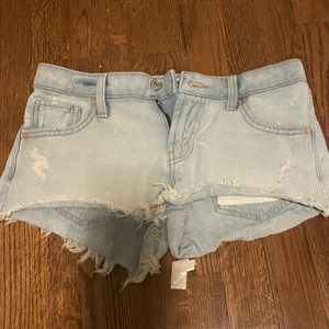 wild fable low rise jean shorts